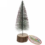 Ёлка декоративная «Сияние» 16 см, розовый