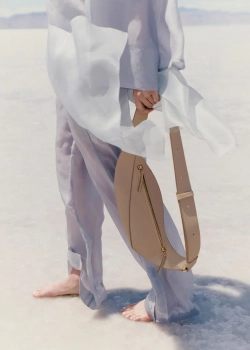 POLENE СУМКА NEYU, ТЕМНО-СЕРЫЙ