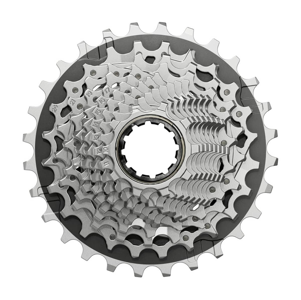 Кассета SRAM FORCE XG-1270, 12 speed (12 скоростей), E1, Silver (серебряный)