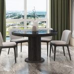 Стол Denver 110, круглый глянец