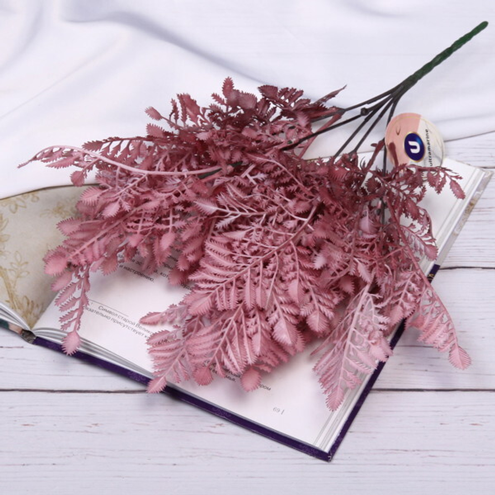 Искусственные цветы «Фантазия» 36см цвет графитовая роза 21