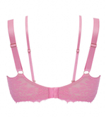 Бюстгальтер French Kiss с чашкой +size на тонком поролоне (Размер: 90F) (Цвет: розовый)