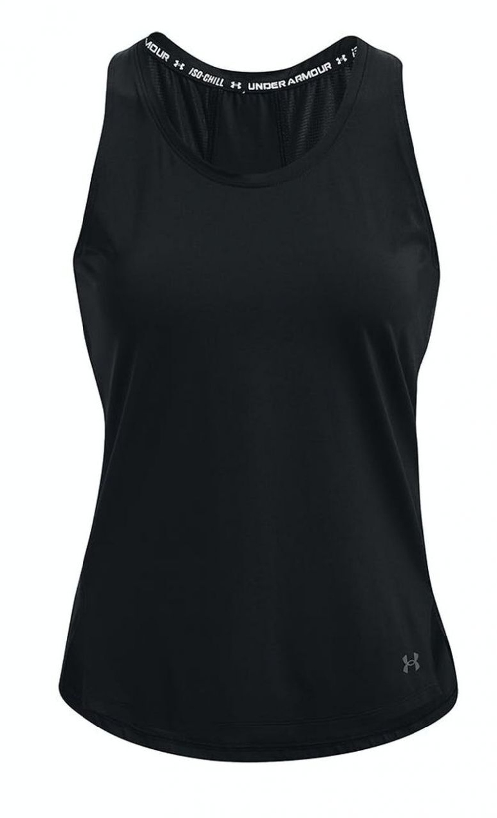 Женский топ теннисный Under Armour Women's UA Iso-Chill 200 Laser Tank - черный