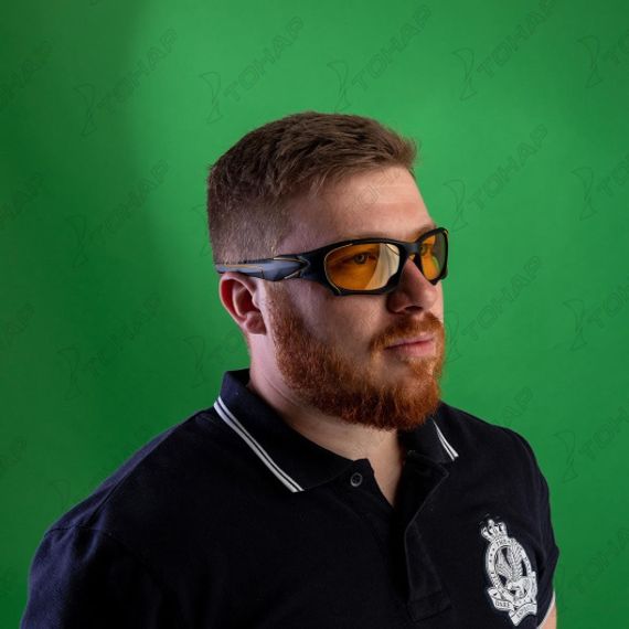 Очки поляризационные в чехле (желтый) (PR-OP-128P-Y) PREMIER