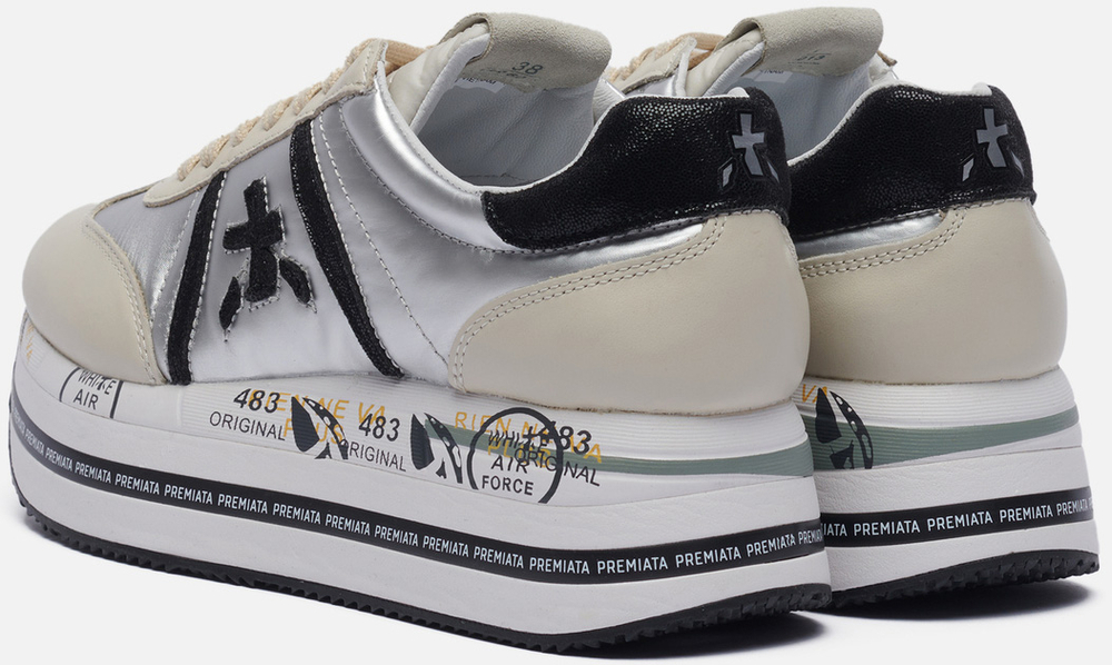 Premiata Beth 6013 серебристые