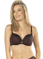 Бюстгальтер пуш-ап Daisy (Размер: 65F) (Цвет: сливовый)