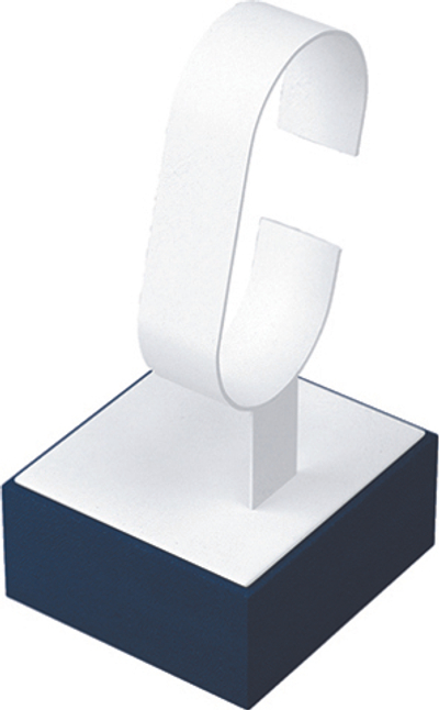 Подставка для часов/вертикальная скоба 20 мм./квадратное основание