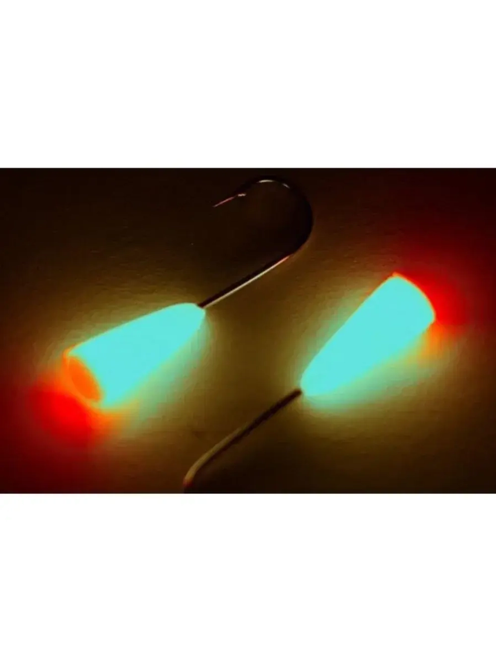 Мормышка Конус свечение Красное + Желтое MOK510RY 10шт/уп