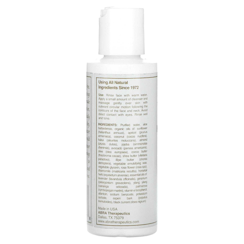 Abra Therapeutics, Увлажняющее очищающее средство, лаванда и иланг-иланг, 120 мл (4 жидк. унц.)