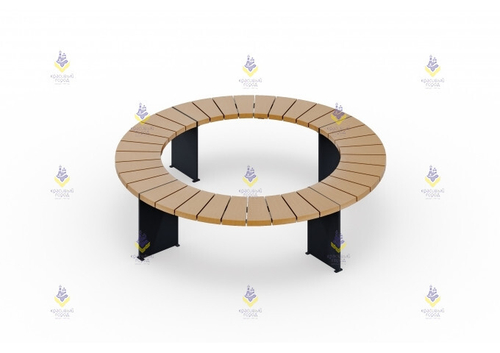 Скамья «Секция замкнутая»