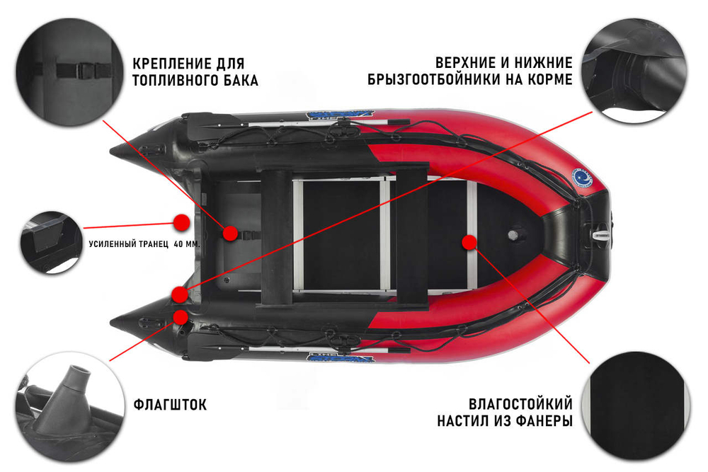 Лодка ПВХ STORMLINE Adventure Standard 380