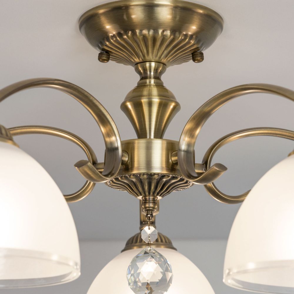 Citilux Франческа CL417153 Люстра потолочная Бронза