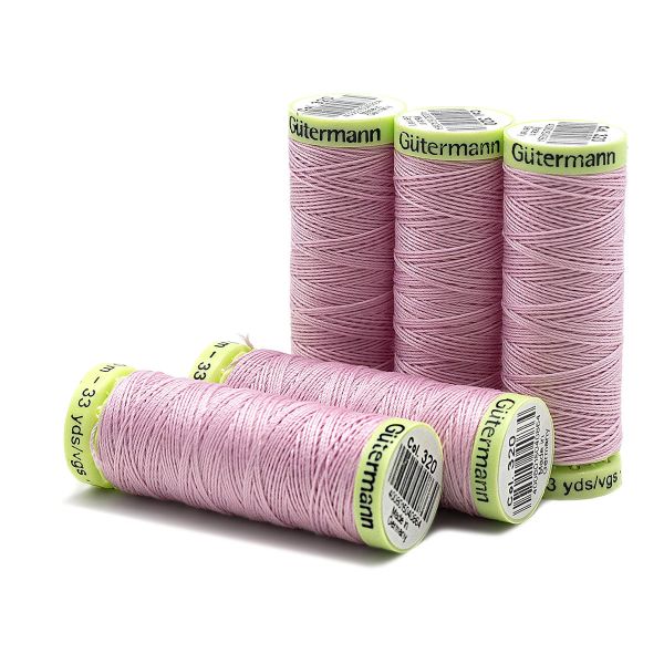 Нитки отделочные Gutermann Top Stitch 30 (30 метров), 5 кат. | 320 зефирно-розовый