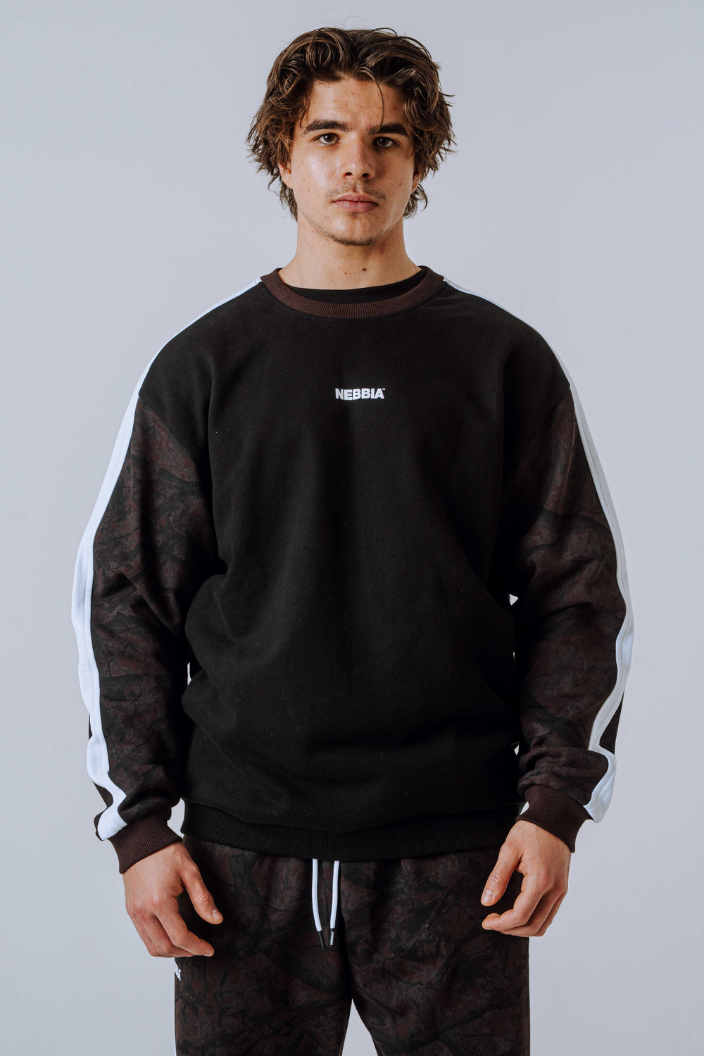 Кофта Relaxed Sweatshirt POWER 903 DARK BROWN CAMO