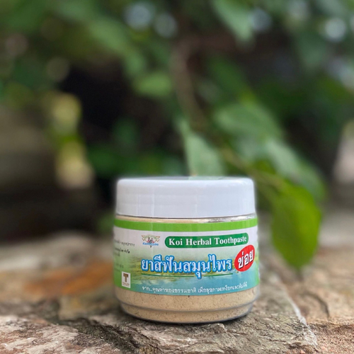 Травяной зубной порошок, Koi Herbal Toothpaste Thanyaporn Herbs