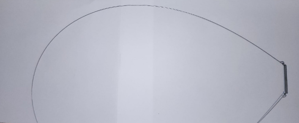 Внешний хомут манжеты люка indesit, ariston, whirlpool короткая пружина