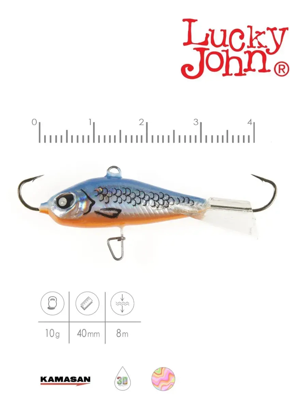 Балансир Lucky John BALTIC 6 60мм/53