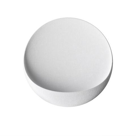 7005/7WL HIGHTECH ODL25 297 Настенный светильник белый ice crack/акрил IP44 LED 7W 347Лм 3000K CRI > 90 VELA