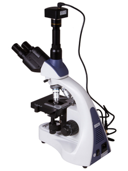 Микроскоп цифровой Levenhuk MED D10T, тринокулярный