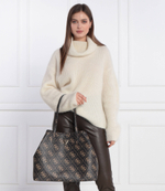 Сумка-шопер 2в1 VIKKY LARGE TOTE Guess - каштановый(HWOS69 95290)