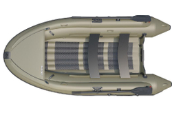 Лодка ПВХ нднд Air Line 390S Badger с штормовым бортом