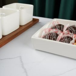 Блюдо прямоугольное 22*17 см h3,5 см   P.L. [3]