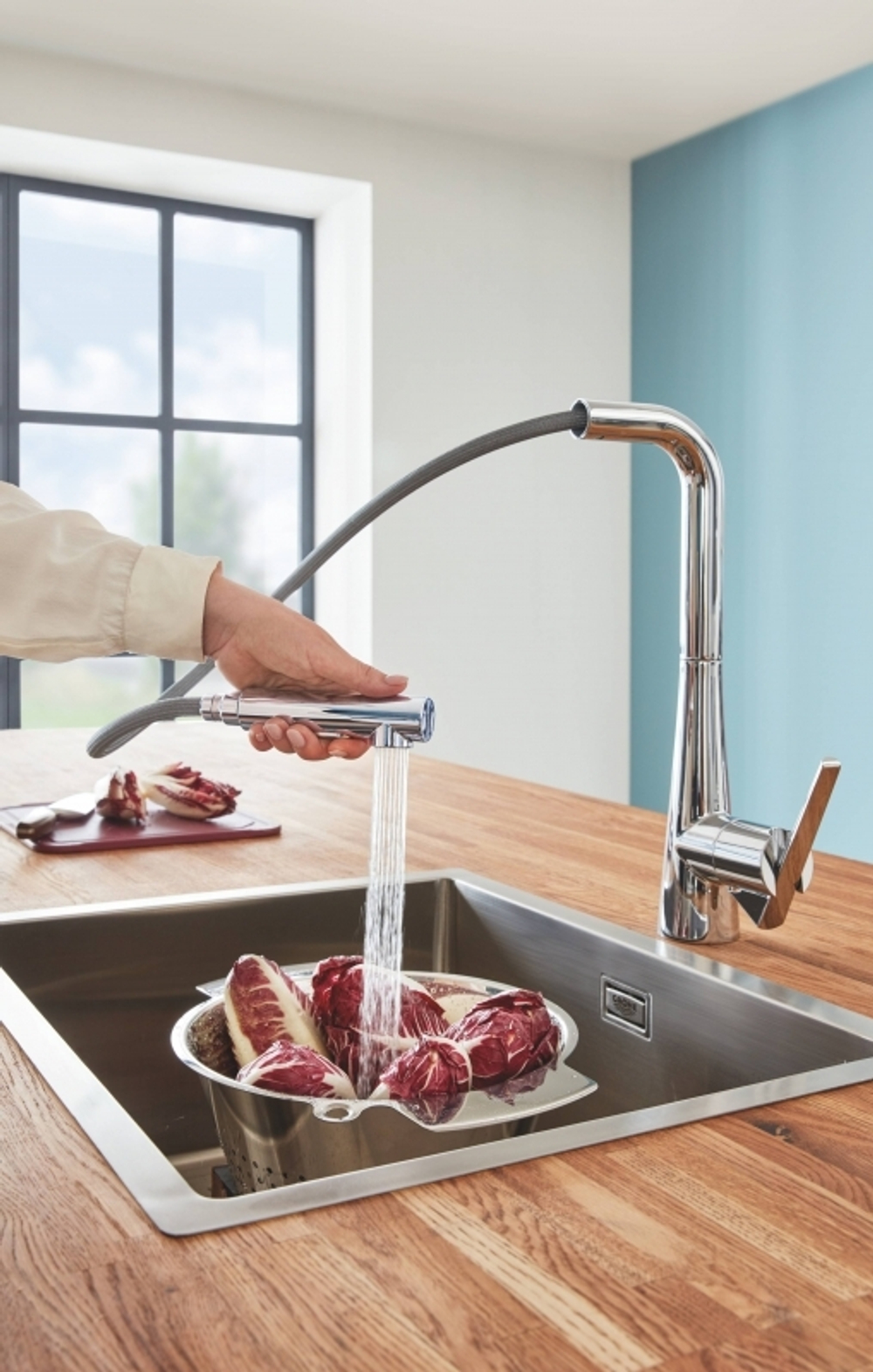 Кухонная мойка Grohe K800 52 31583SD1 Нержавеющая сталь