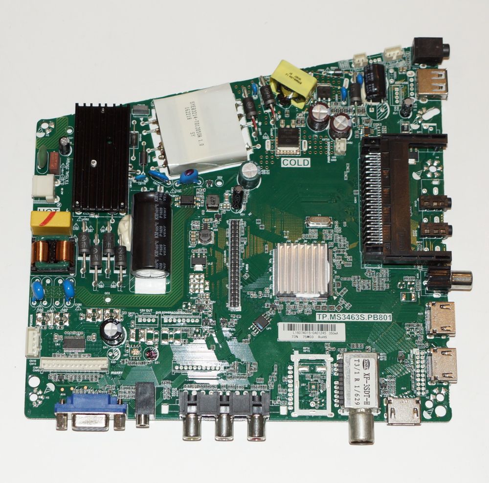 TP.MS3463S.PB801 mainboard телевизора SUPRA