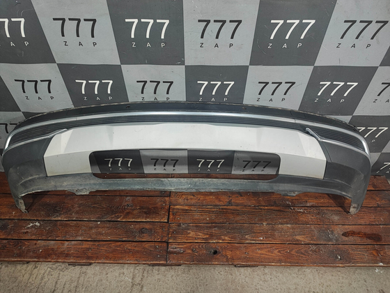 Юбка заднего бампера Audi Q7 (4M) 19-нв Б/У Оригинал 4M0807521J