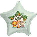 Шар Фольгированный С Веселые зверята (Ассорти)