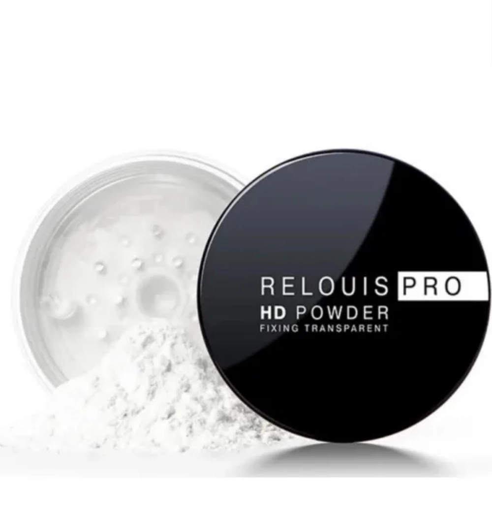 Пудра фиксирующая прозрачная Relouis PRO HD powder 10 гр