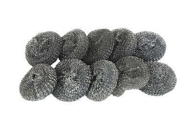 Металлические губки для мытья посуды (10 шт.)