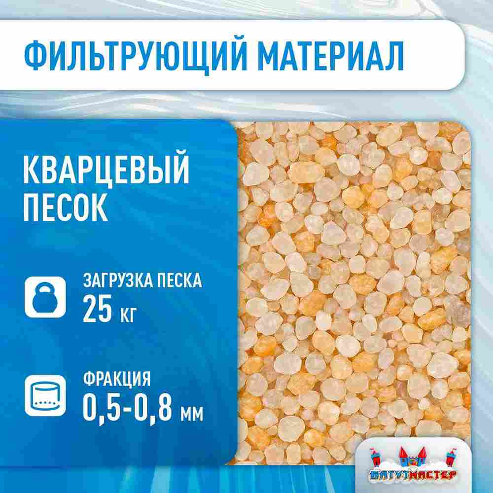 Песочный фильтр WL-ADG350 для бассейна до 36 м³, до 25 кг песка, до 4500 л/ч