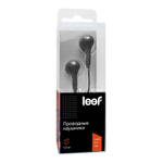 Проводные наушники Leef MW-HS-05, чёрный