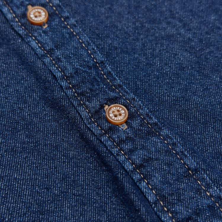 Рубашка мужская Dickies Lightweight Denim Shirt артикул:DK0A88GY0DD1 - купить в магазине Дайс