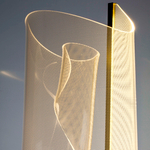 738793 Торшер VARESE 30W LED 2000LM 380G ЗОЛОТО 3000K