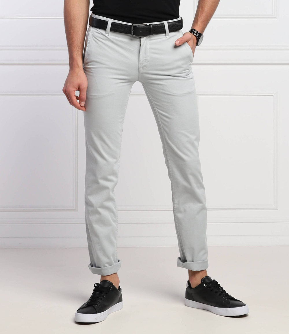 штаны chino schino BOSS ORANGE - голубой(50470813)