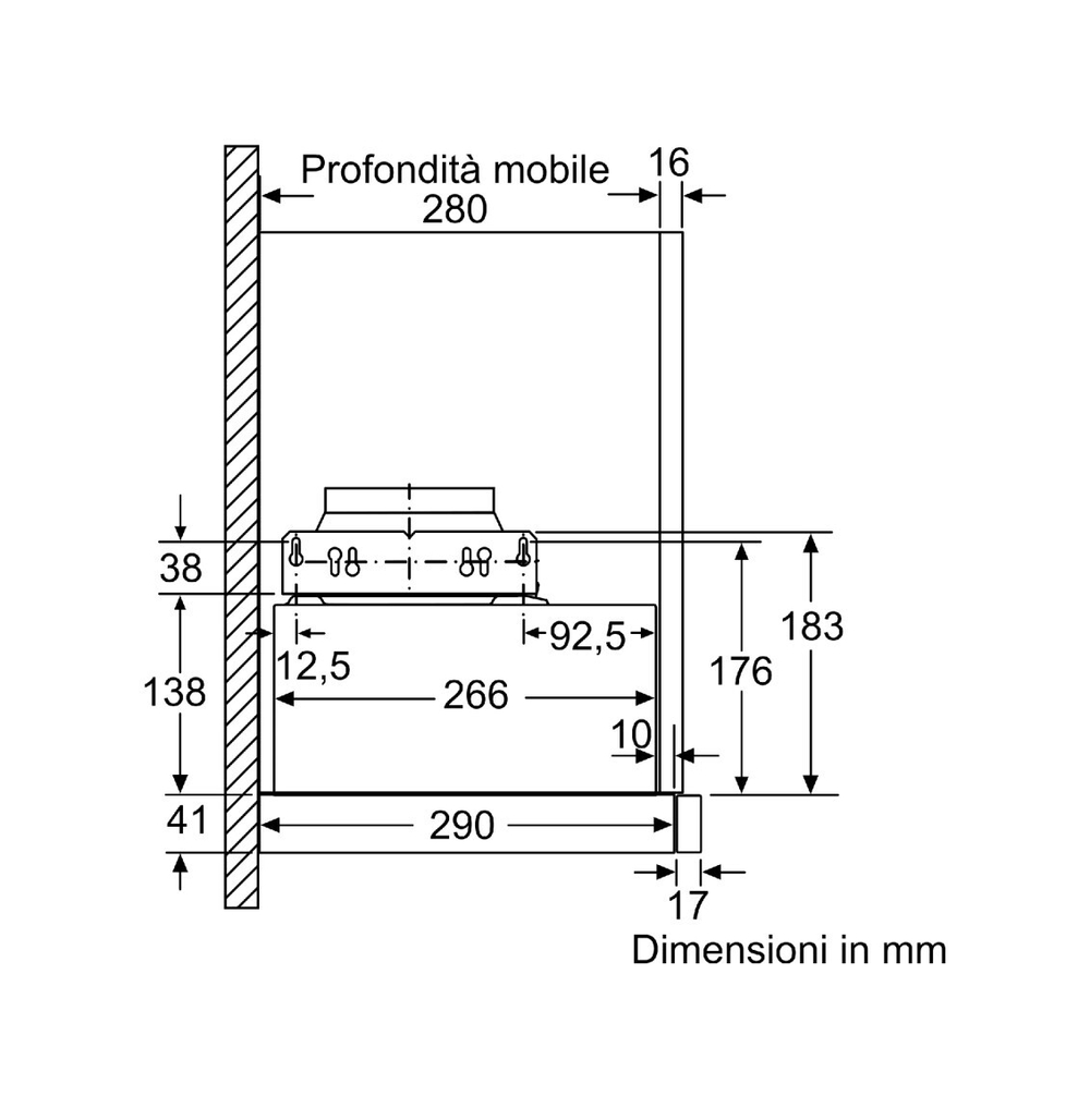 Встраиваемая вытяжка Siemens LI64LB531