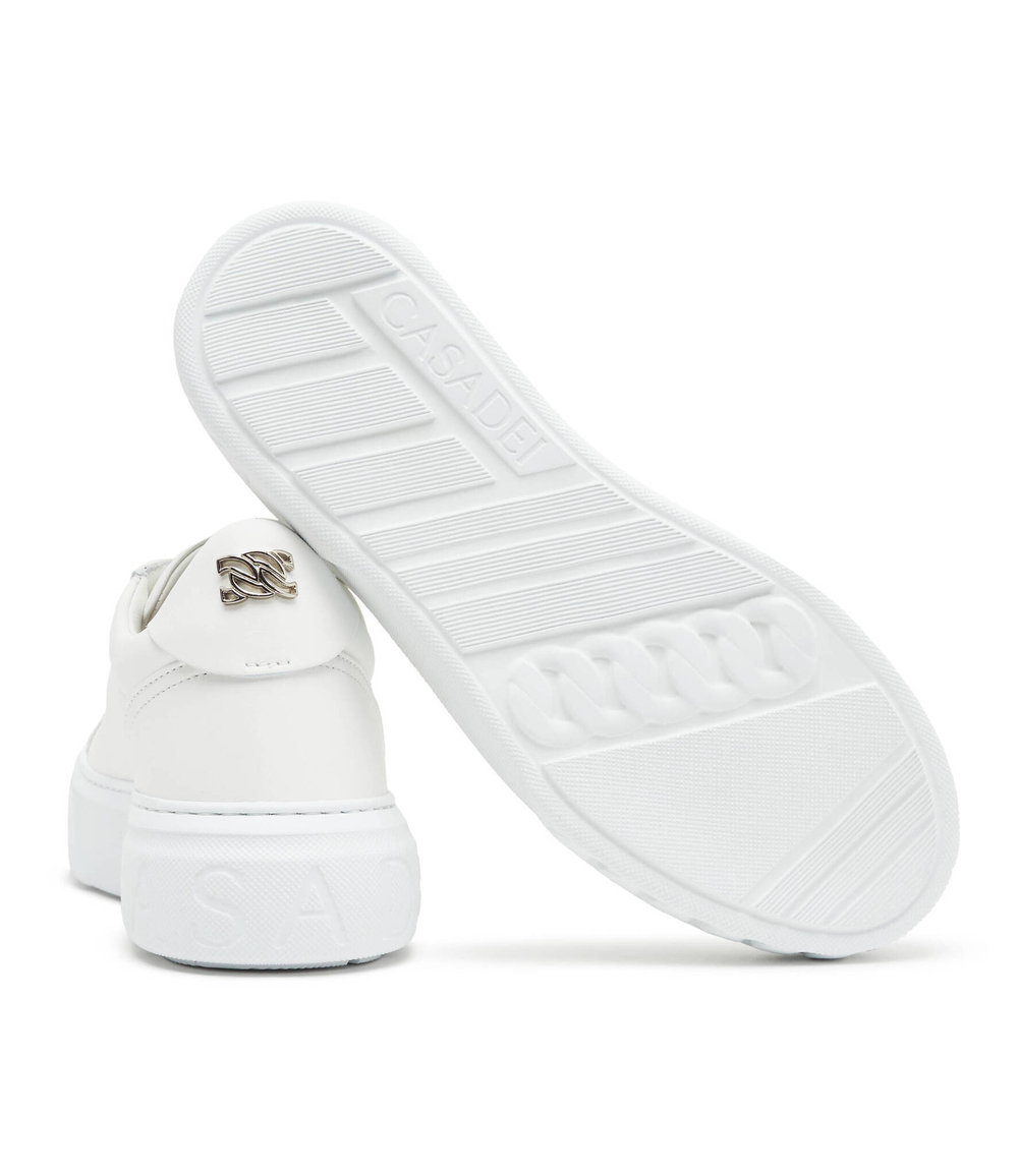Кожаные кроссовки Casadei - белый(2X869T0201C1863)