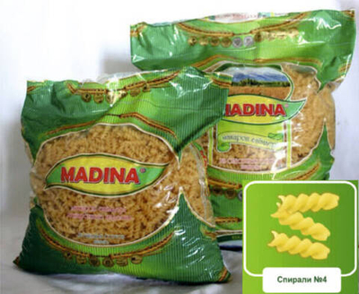 Макароны Мадина Спирали 5,0 кг