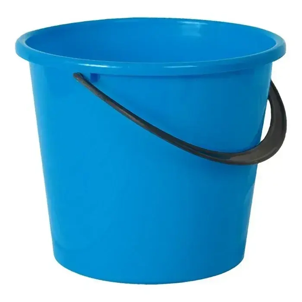 Ведро Ромашка 8л (Синий) (комплект 10 шт)
