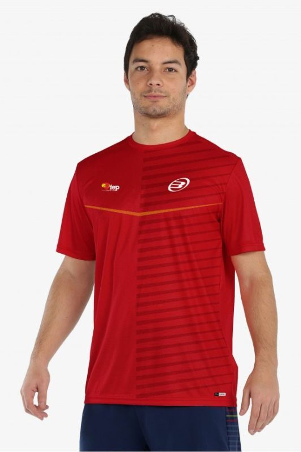 Мужская теннисная футболка Bullpadel Folco M - красный