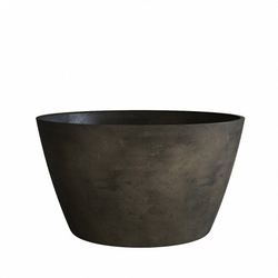 Кашпо, коллекция Concrete (Midnight), форма BOWL