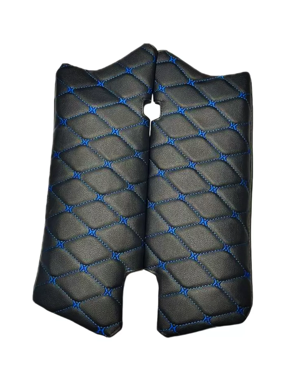 Чехлы на козырьки ВАЗ 2110, 2111, 2112 (синяя нить Бабочка)