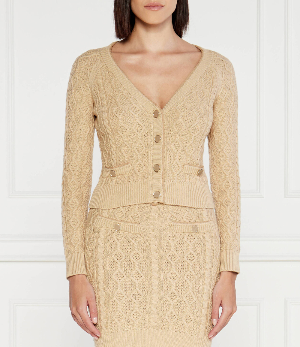 Кардиган ISABELLE GUESS - бежевый(W4YR22 Z37L1)