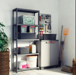 Пластиковый стеллаж Keter Plus Shelf 75/32/5
