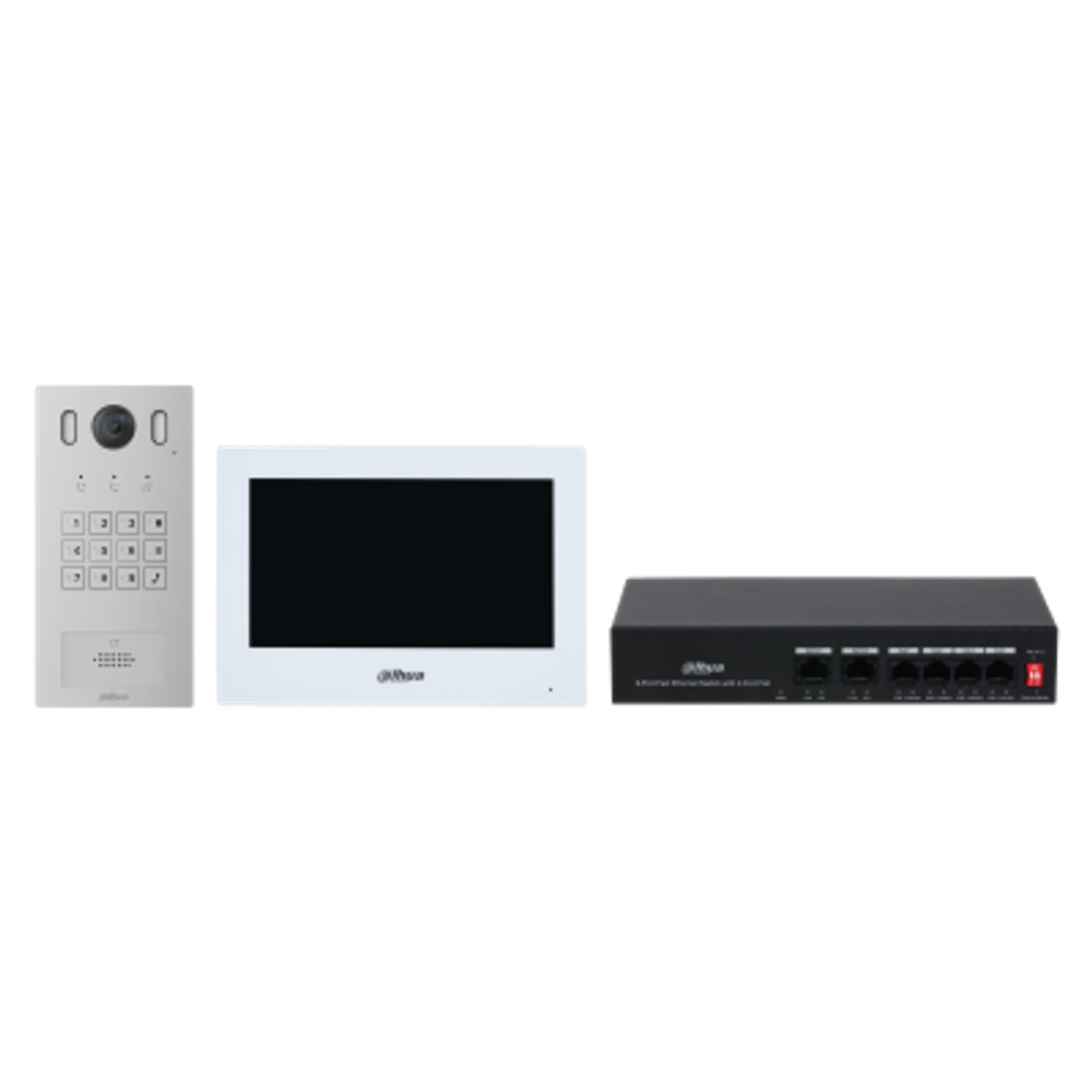 IP-комплект видеодомофона Wi-Fi Dahua DHI-KTP05(F)