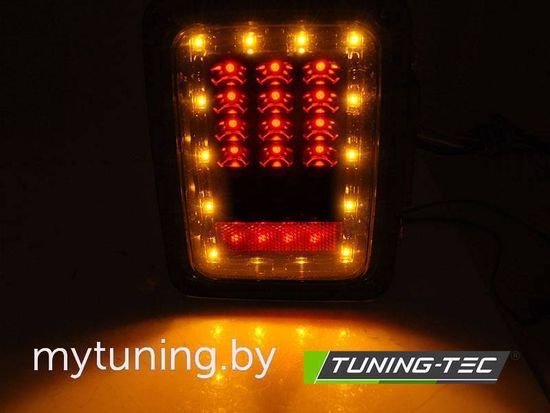Тюнинг фонари для CHRYSLER JEEP WRANGLER JK 07-18 LED SMOKE