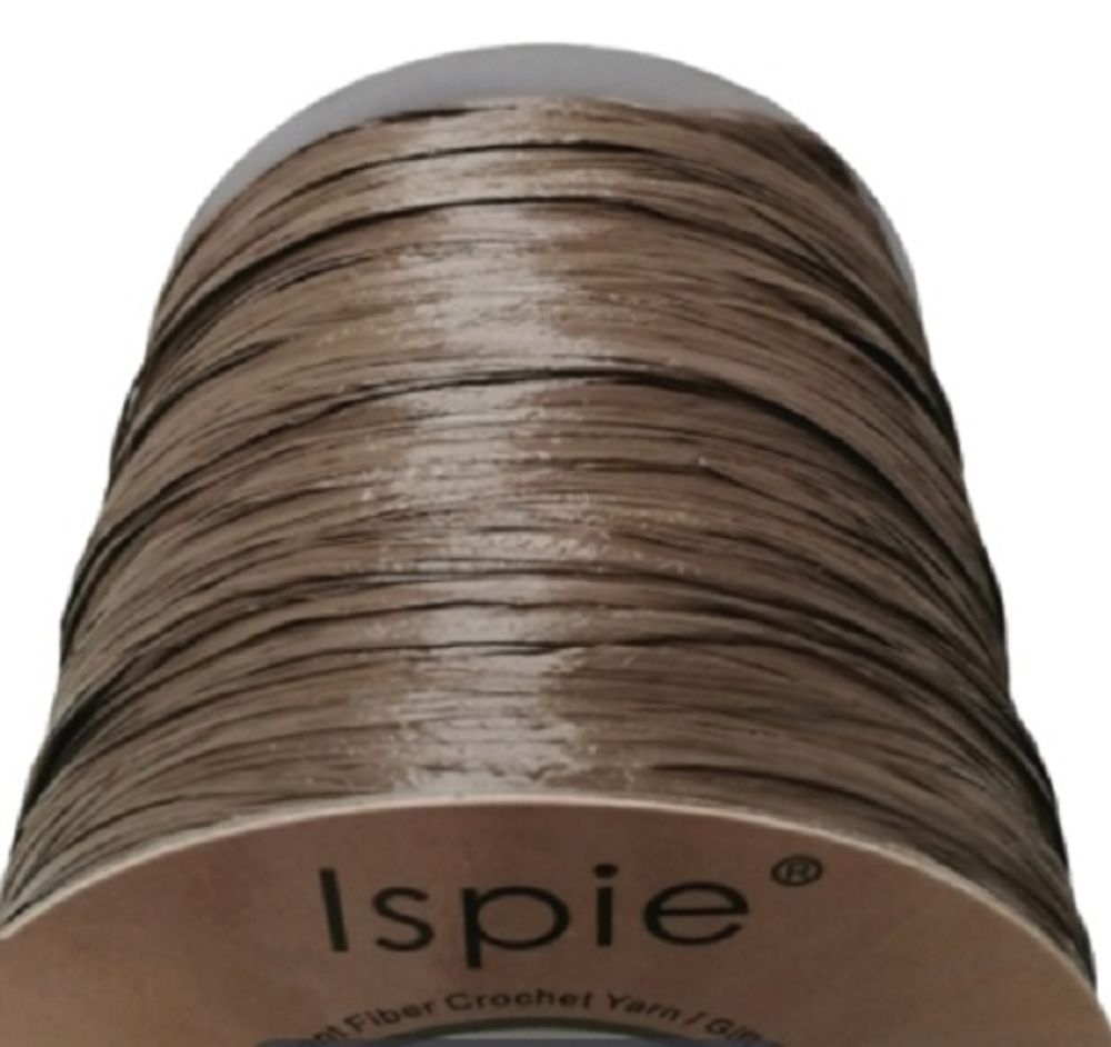 Рафия ISPIE  Теплый беж (Soft fudge) D16