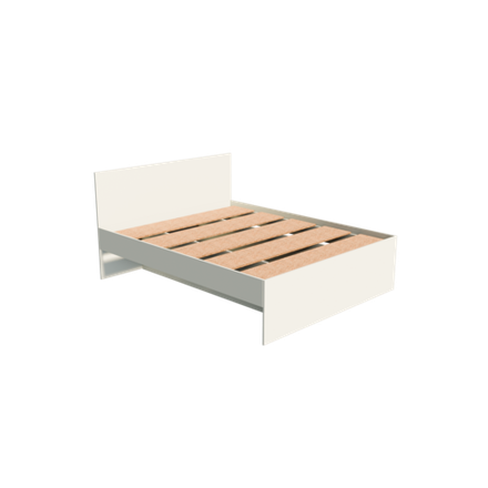 МС Мори Кровать КРМЯ 1600.1 Сатин